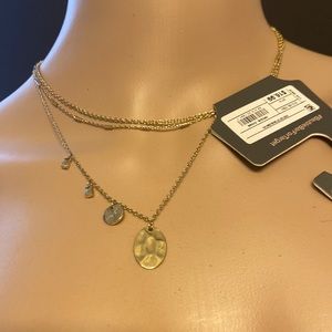 ‼️NEW! SUGARFIX by Baublebar 19" Triple Layered Gold Tone Necklace